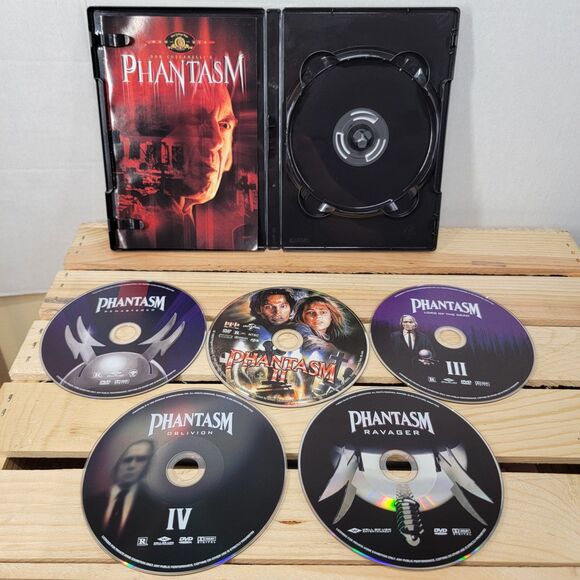 DVD Phantasm 5 Movie Collection: Phantasm 1-5 w/ dust cover & insert - Picture 3 of 4